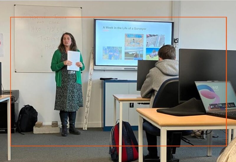 Miranda Anglias at south bristol college dec 2025 Hartnell Taylor Cook