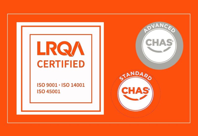 Hartnell Taylor Cook certified for ISO 9001 ISO 14001 ISO 45001 CHAS advanced Feb 2026